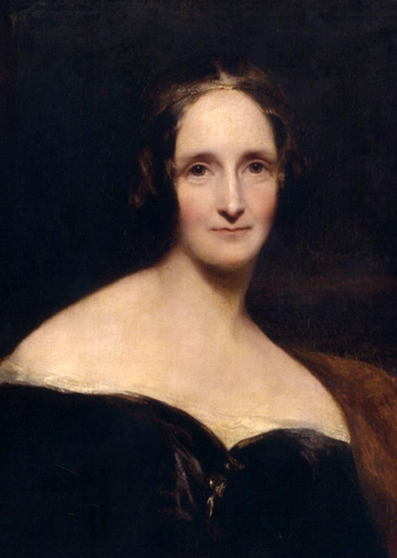 A photo of the author of Frankenstein, Mary Shelley Mary Shelley